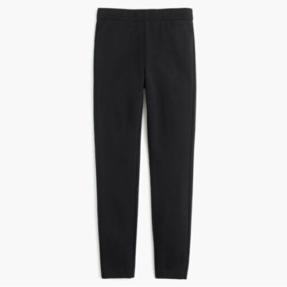 J Crew Pixie Any Day Pants Charcoal Gray in Stretch Ponte Skinny Capsule sz L - Picture 3 of 8